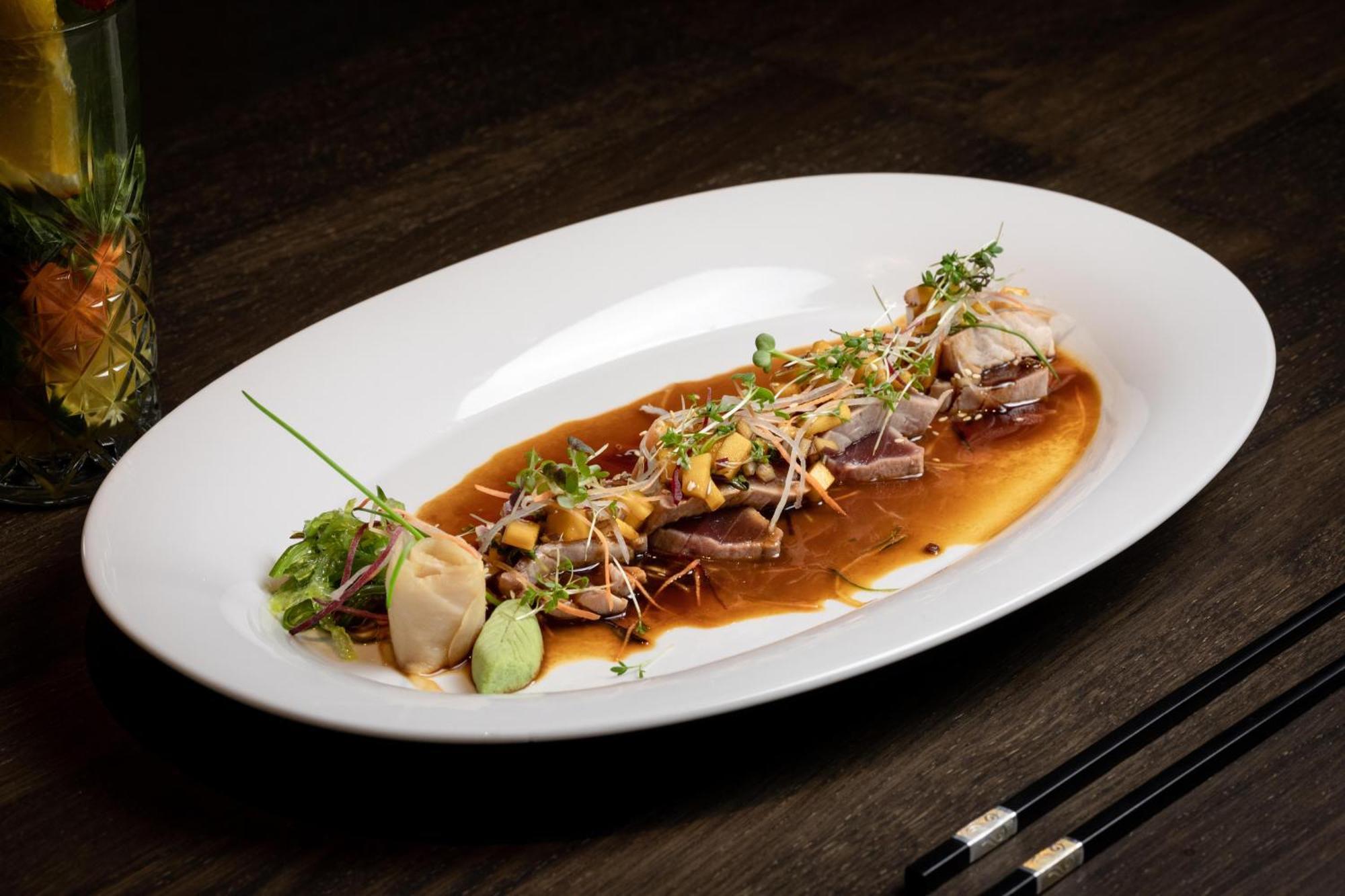 Kpm Hotel & Residences Berlin Luaran gambar A plate of ceviche